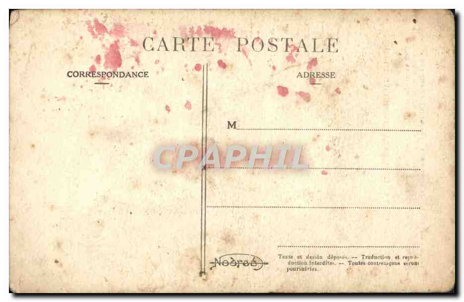 CPA Gauloiseries francaises A la campagne Retour des bains Folklore Chat — Rückseite