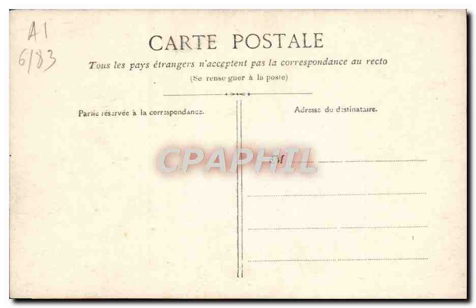 CPA Fantaisie Soldat Militaria Trefle — Rückseite