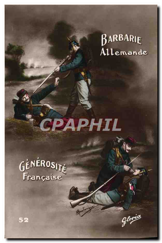 CPA Fantaisie Militaria Soldats 