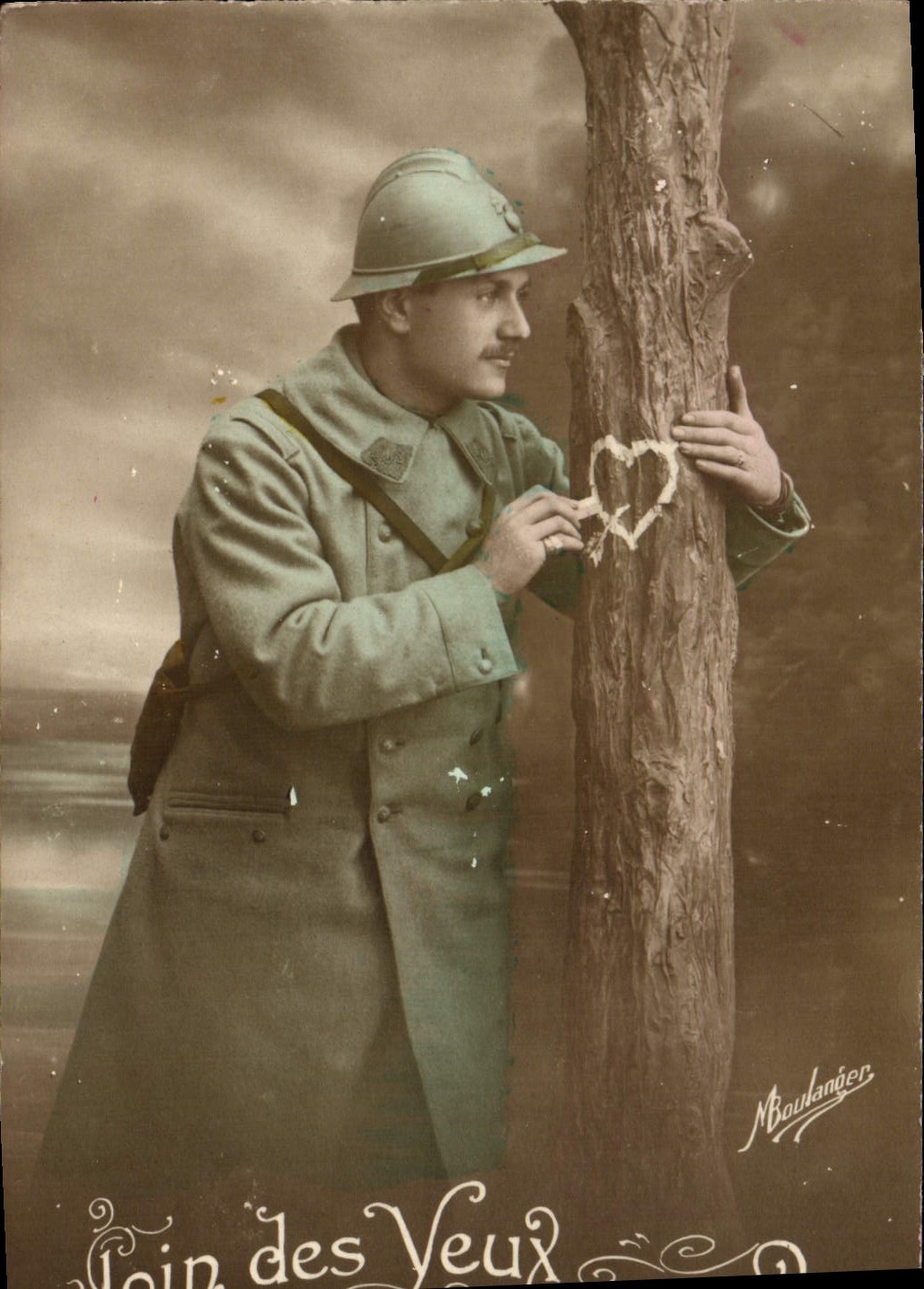 CPA Fantaisie Soldat Militaria