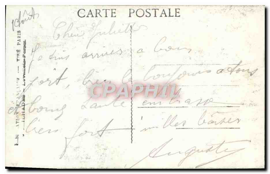 CPA Fantaisie Femme Soldat Militaria Nos Bleuts — Verso