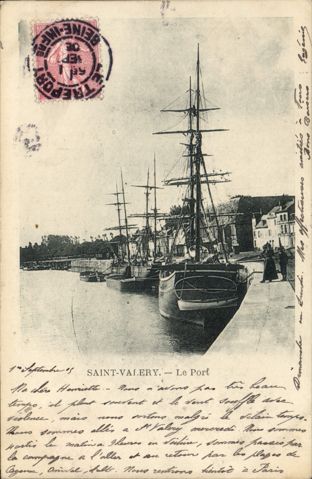 Saint-Valery - Le Port — éditeur inconnu, n° de série non visible