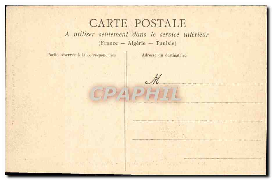 CPA Saintt Nazaire L'entree du port Sortie du paquebot Bateaux — Rückseite