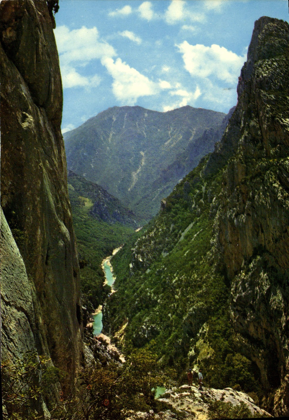 Die Verdon-Schlucht — Ausgang des Grand Canyon bei Galetas — Éditions Photoguy & ADIA