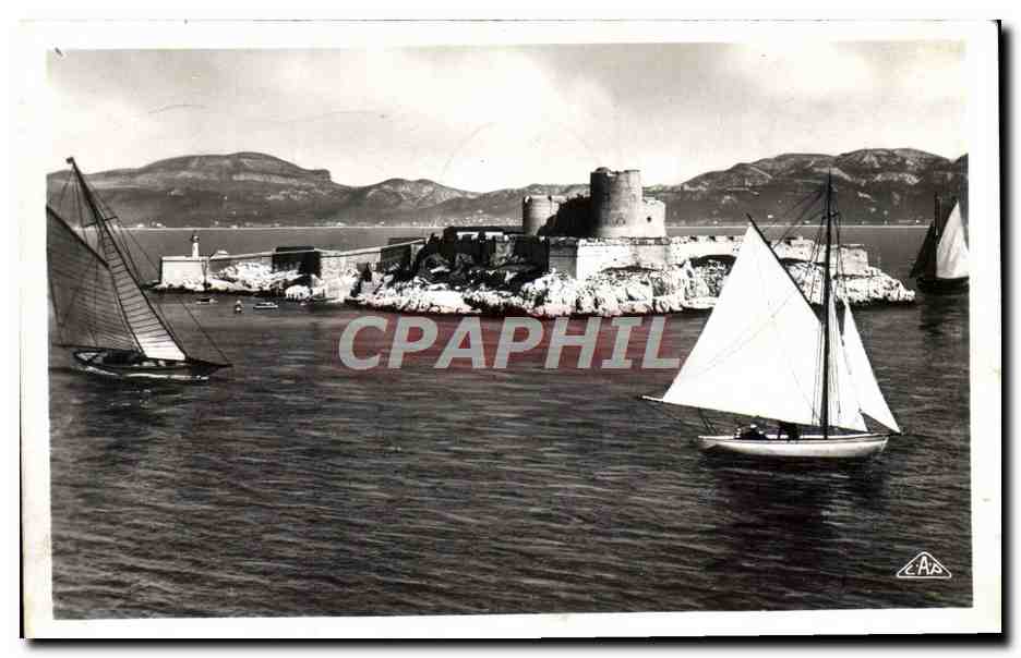 CPA Marseille Le Chateau d'If 