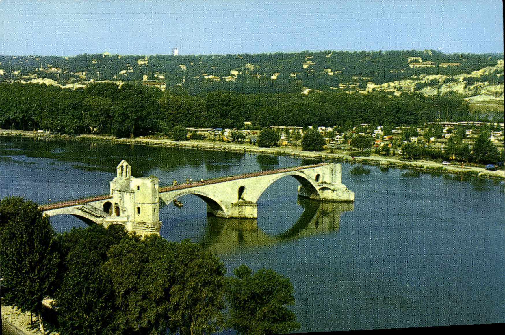 CPM Avignon Le pont St Benezet et le Rhone 