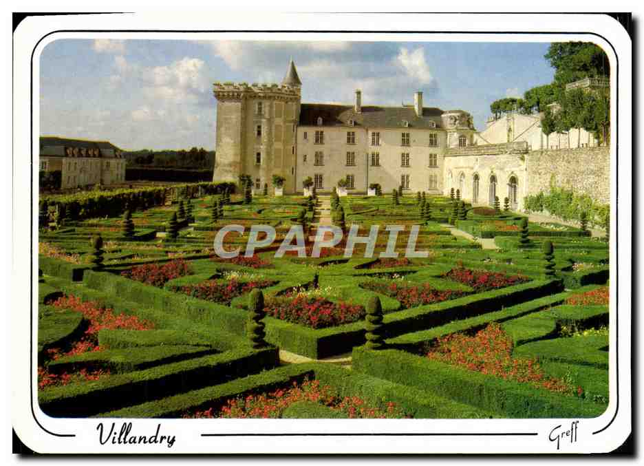 CPM Les Chateaux de la Loire Villandry 