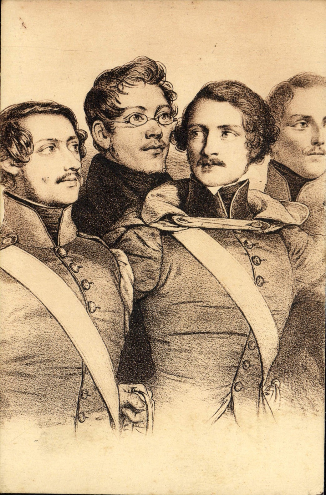 CPA Les Quatre Sergents de La Rochelle 