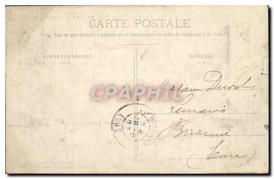 CPA Saint Michel de Maurienne et le Perron des Encombres  — Rückseite