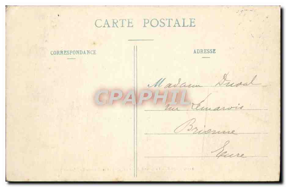 CPA Aime Le Grand Mont et le Cret du Rey  — Rückseite