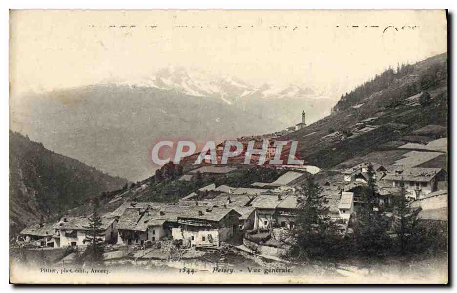 CPA Peisey Vue Generale 