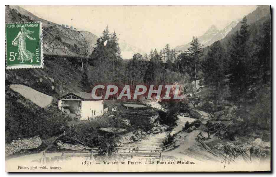 CPA Vallee de Peisey Le Pont des Moulins 