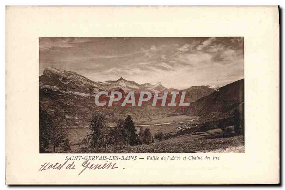 Saint-Gervais-les-Bains — Valle dell'Arve e Catena dei Fiz — Hotel de Genève