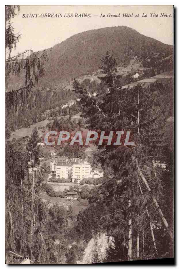 Saint-Gervais-les-Bains — Le Grand Hôtel et La Tête Noire — Éditeur Levy Fils & Cie, Paris, n°18