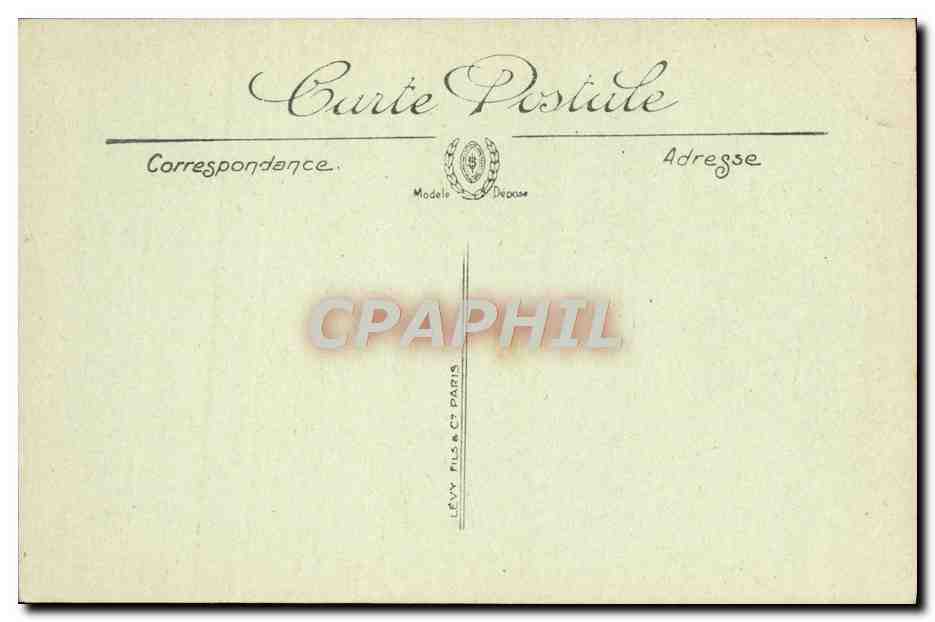 Saint-Gervais-les-Bains — Le Grand Hôtel et La Tête Noire — Éditeur Levy Fils & Cie, Paris, n°18 — Achterkant