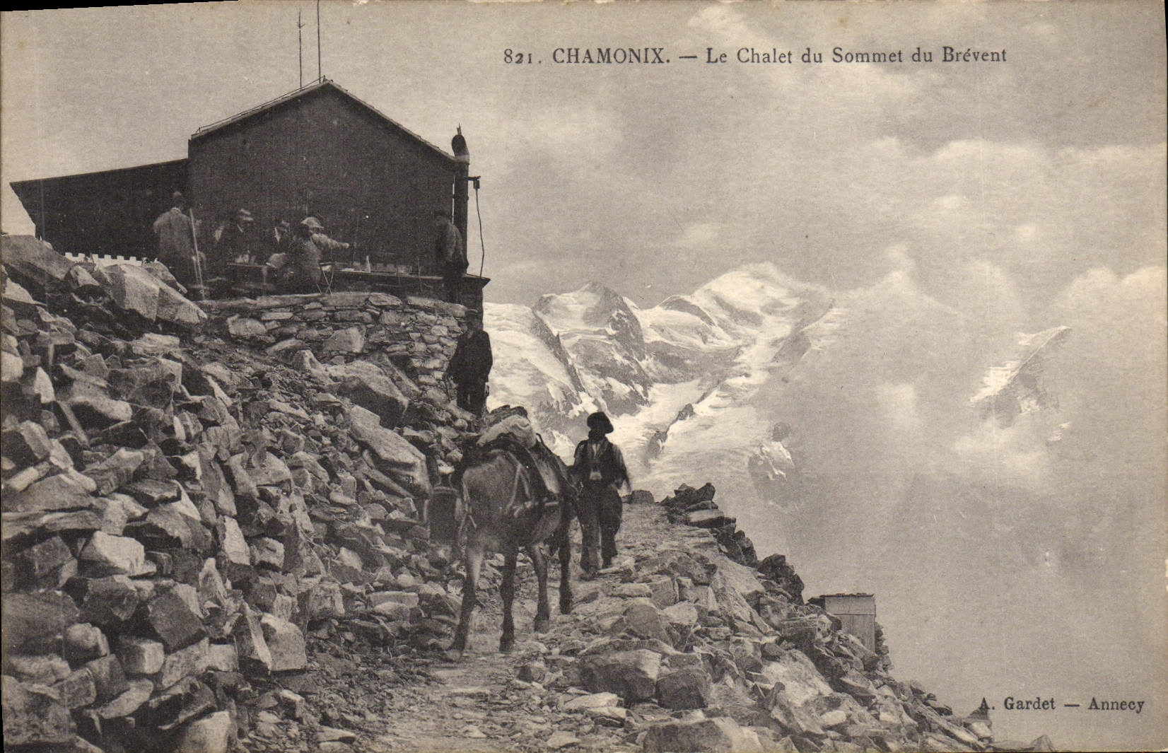 Chamonix — Le Chalet du Sommet du Brévent — A. Gardet — Annecy