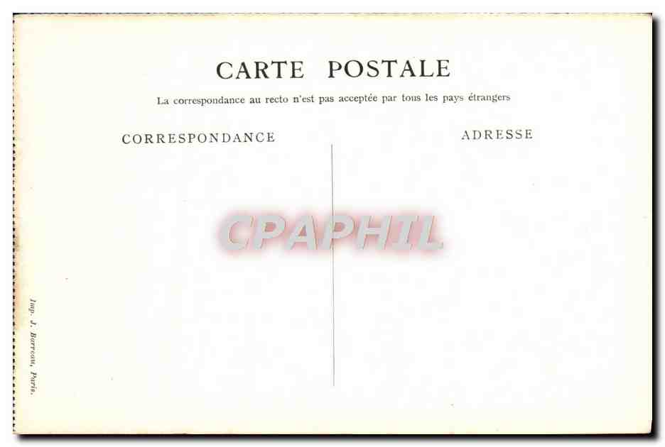 CPA Col de Voza Le Restaurant  — Verso