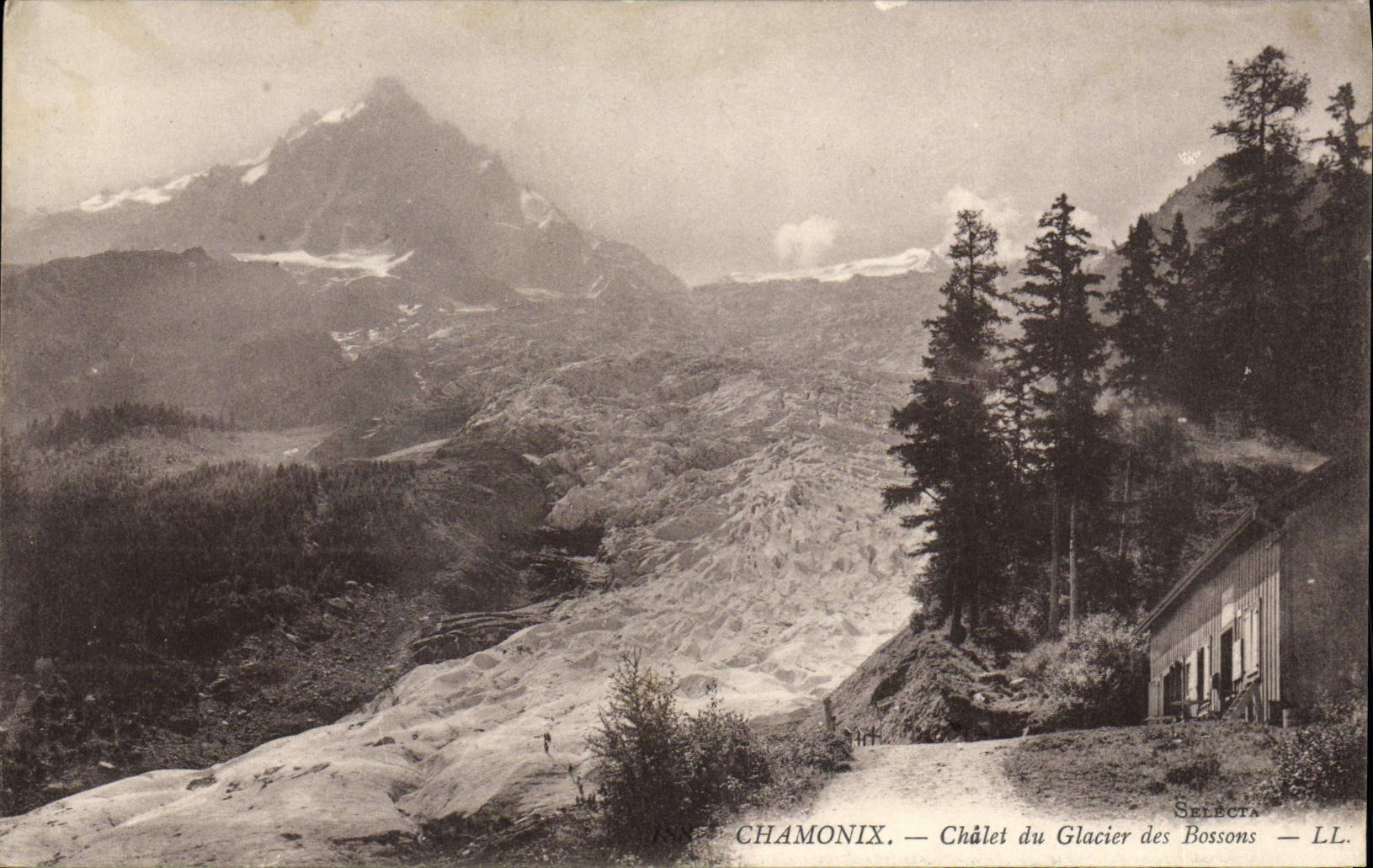 CPA Chamonix Chalet du Glacier des Bossons 