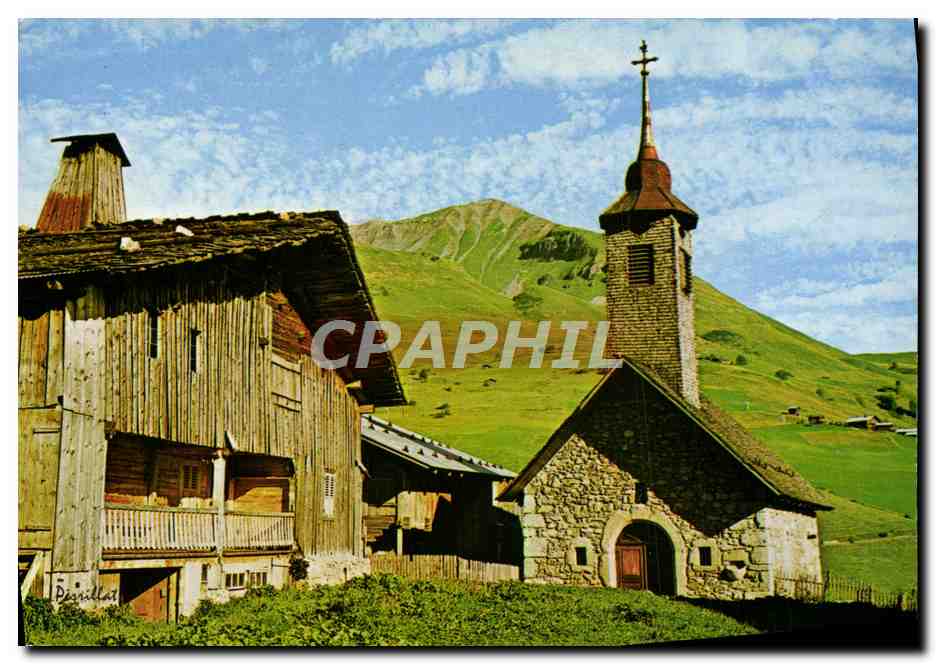 Grand-Bornand — Chalet et chapelle de montagne — Édition Périllat