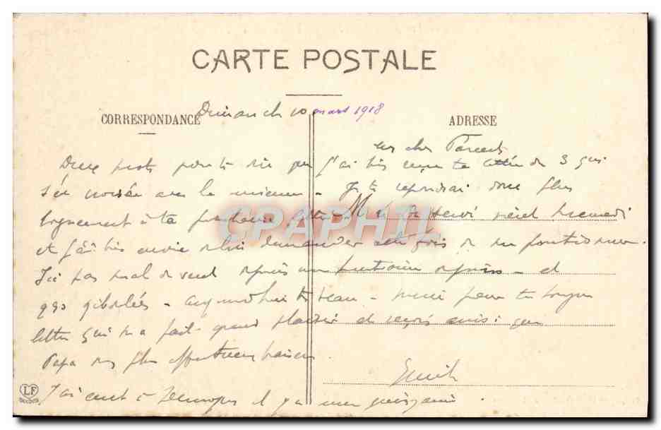 CPA Font Romeu Vue Generale et le Garlitte — Rückseite