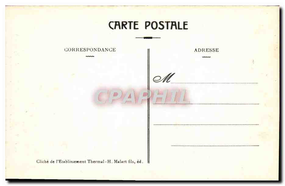 CPA Vernet les Bains Le Portail de l'Eglise de Corneilla  — Rückseite