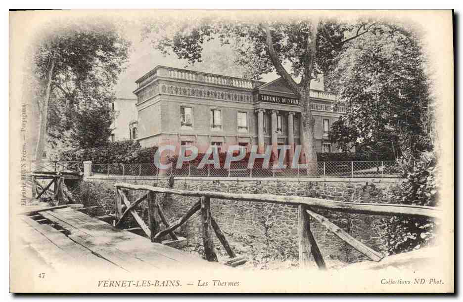 CPA Vernet les Bains Les Thermes 
