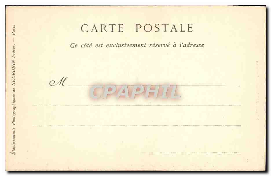 CPA Vernet les Bains Les Thermes  — Rückseite