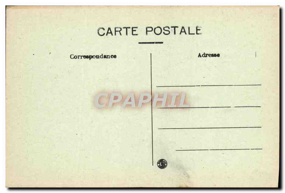 CPA Vernet les Bains Cascade des Anglais  — Rückseite