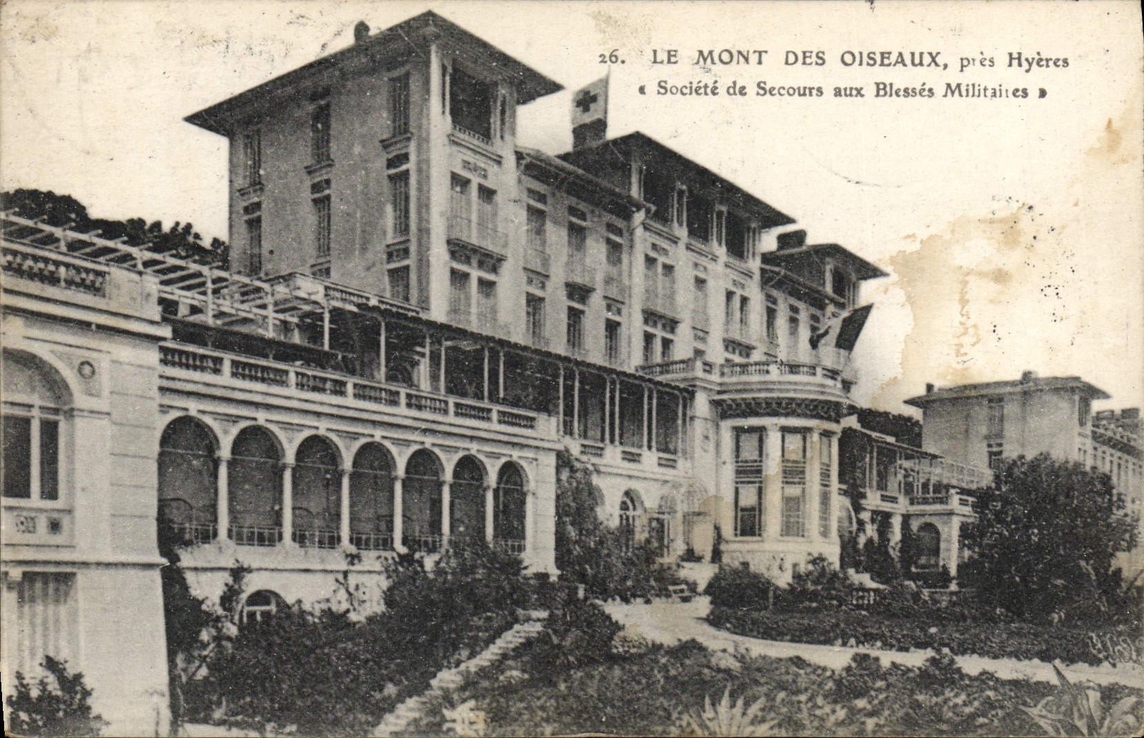 Le Mont des Oiseaux, près Hyères — Société de Secours aux Blessés Militaires — n°26