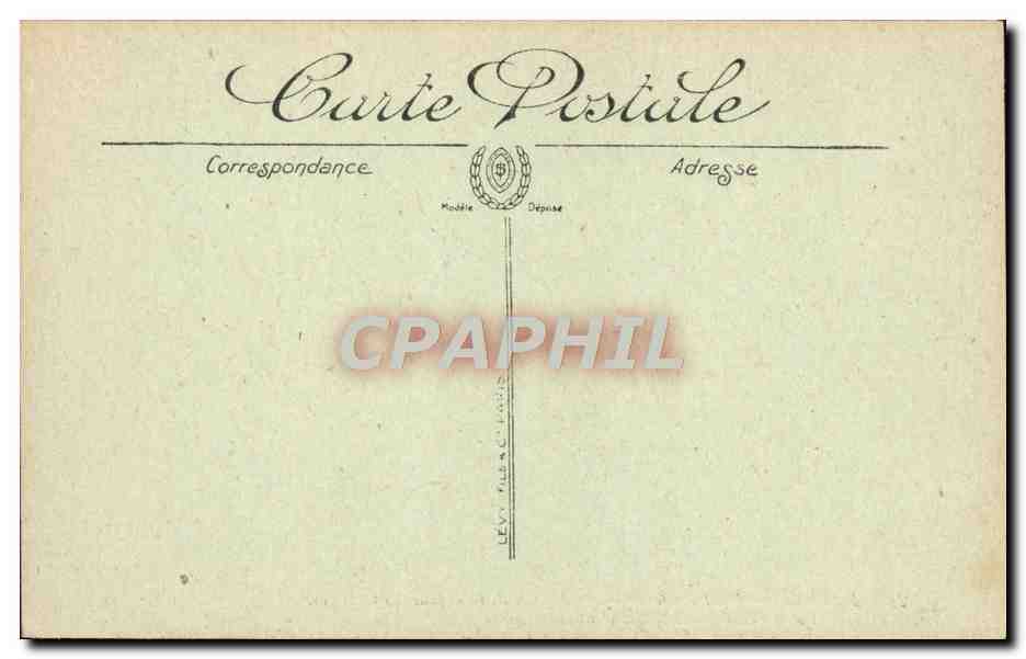 CPA Hyeres Mont des Oiseaux Societe de Secours aux Blesses Militaires Maison de repos pour les officiers Vue generale — Back
