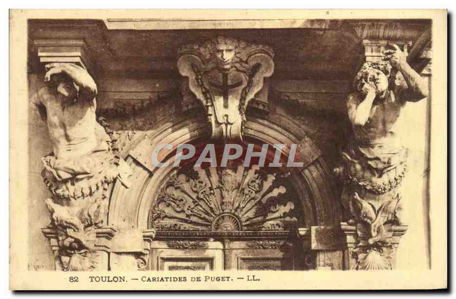 CPA Toulon Cariatides de Puget 