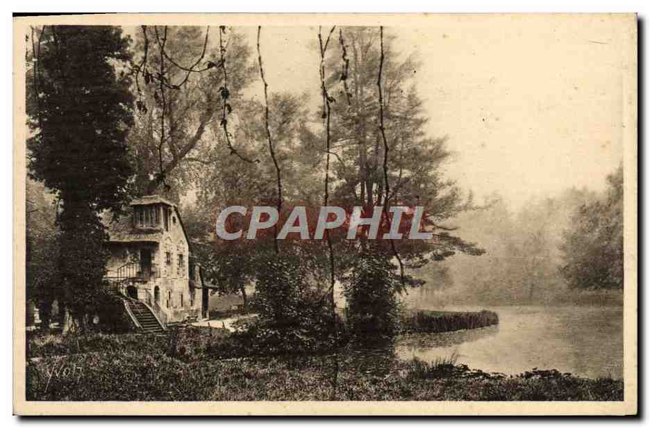 CPA Versailles Moulin de Marie Antoinnette