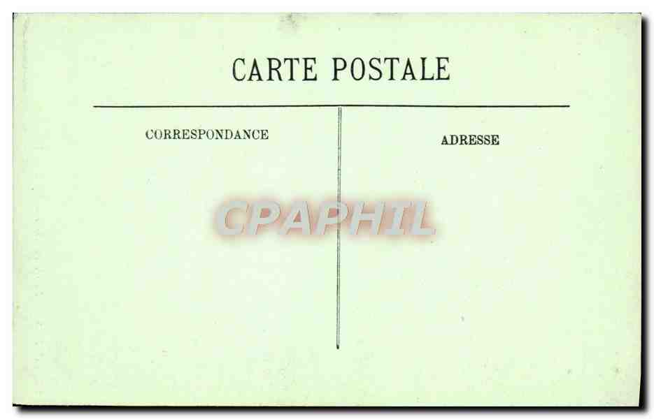CPA Loches Entree du Chateau Royal Chien — Rückseite