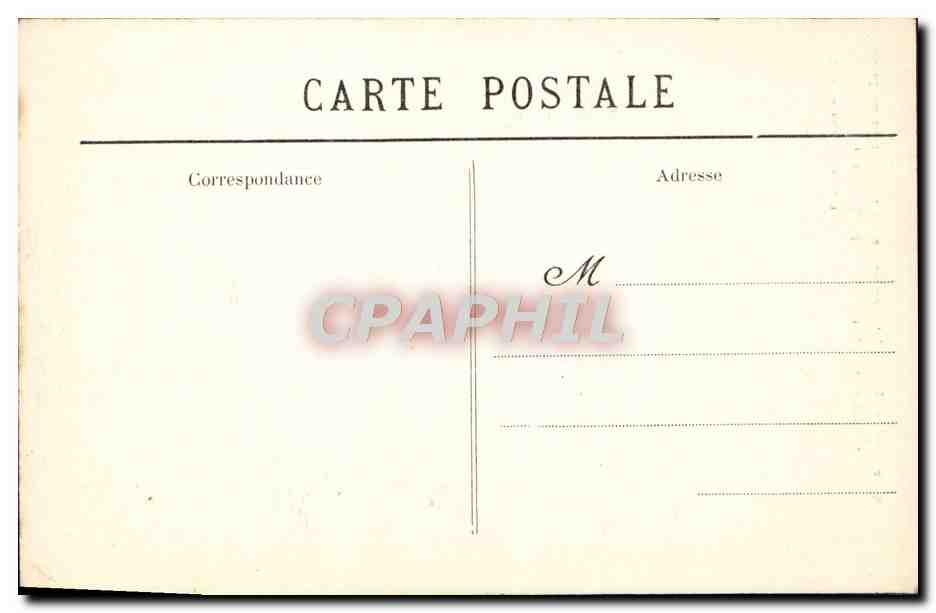 CPA Candes Interieur de l'Eglise Lieu ou est mort St Martin  — Rückseite