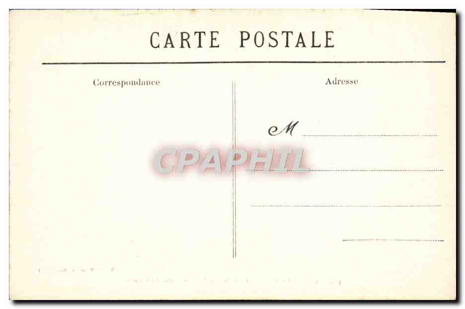 CPA Candes Interieur de l'Eglise Cote du choeur — Rückseite