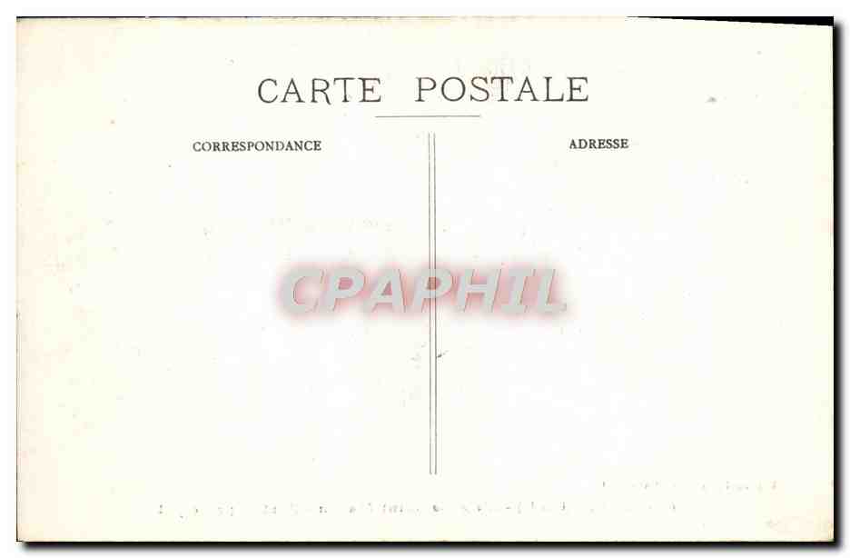 CPA Candes L'Eglise Saint Martin Portail Principal  — Rückseite