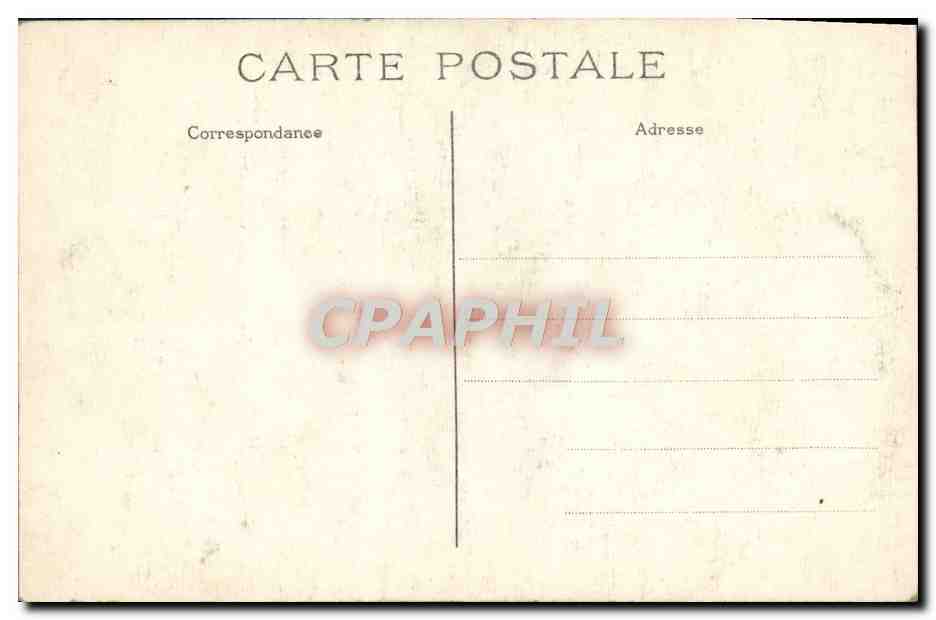 CPA Paris L'eglise St Louis de l'lle La Nef  — Verso