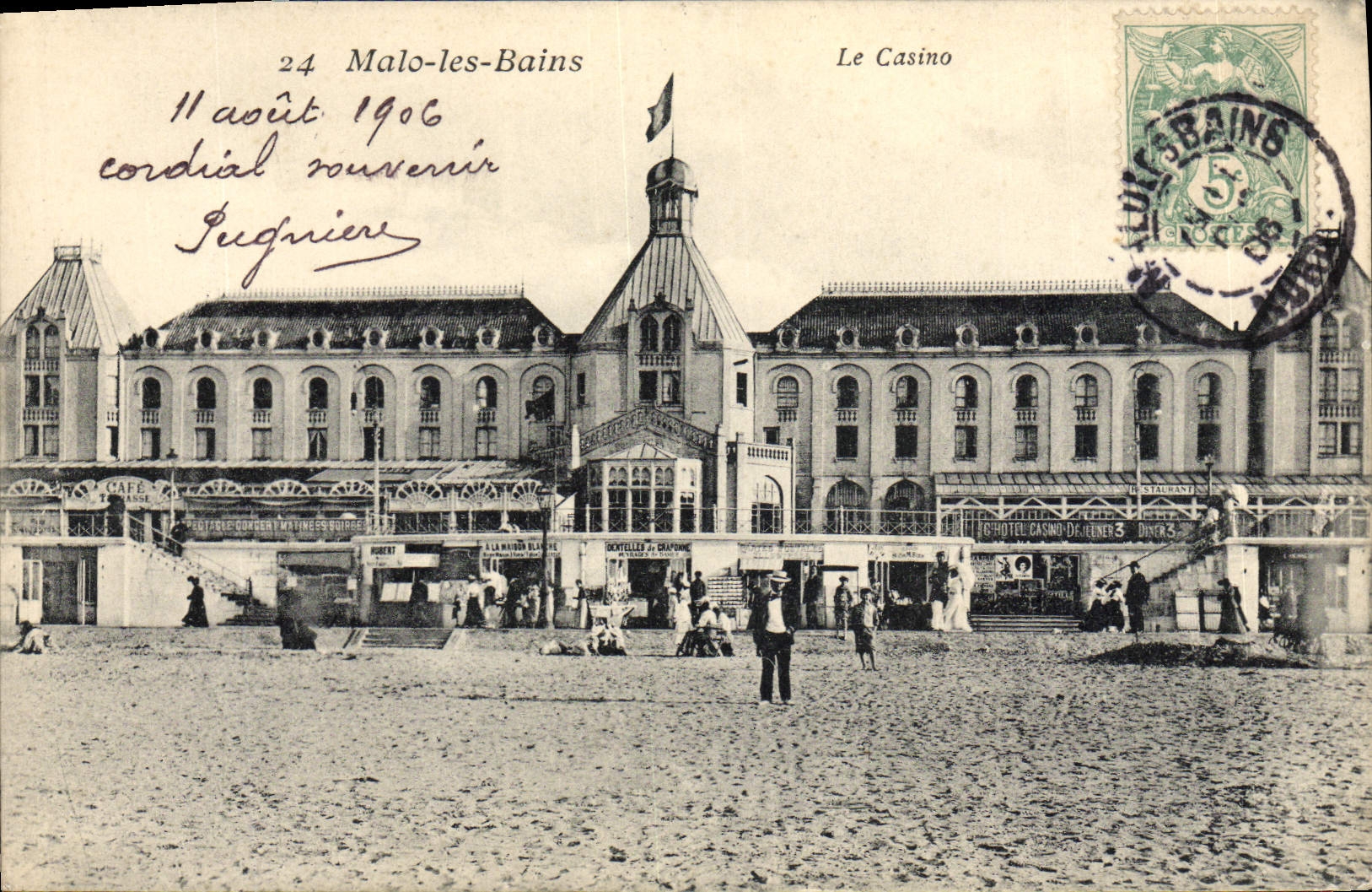 Malo-les-Bains — Le Casino — éditeur inconnu, n° de série non visible