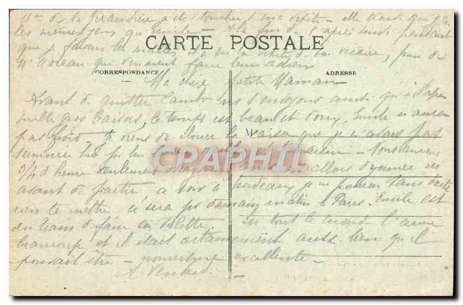 CAMBO-les-BAINS (B.-Pyr) — Vue prise des Terrasses — M. D. — Rückseite