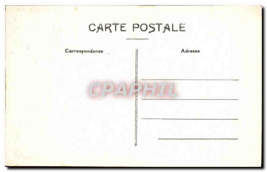 Saint-Maixent — Entrée de l'École Militaire — Coll. Mouvèlles Galeries — Verso