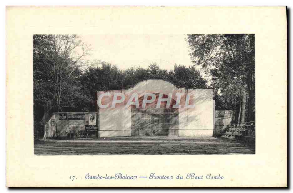 CPA Cambo Les Bains Fronton Du Haut Cambo