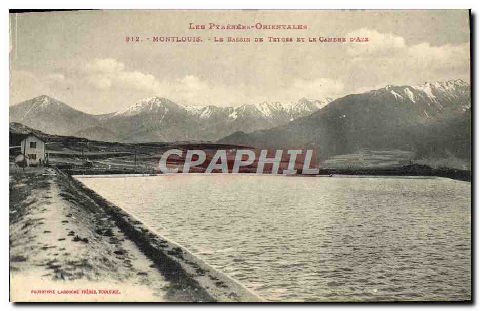CPA Montlouis La Bassin De Tetges et le Cambre d'Aze
