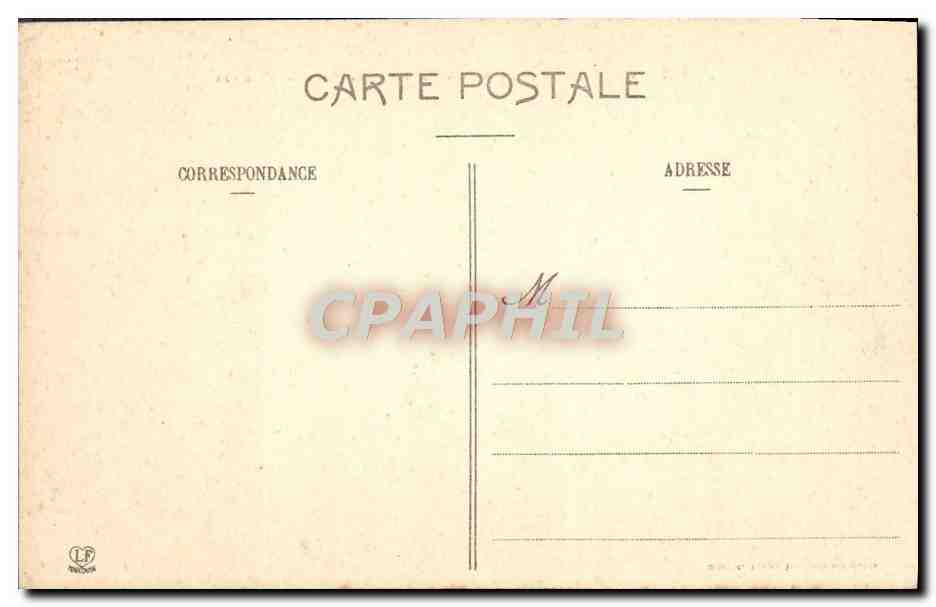 CPA Montlouis La Bassin De Tetges et le Cambre d'Aze — Back