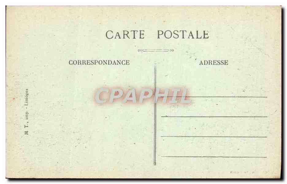 CPA Fontpedrouse Fontpedouse Ligne De chemin De Fer Electrique Train — Rückseite