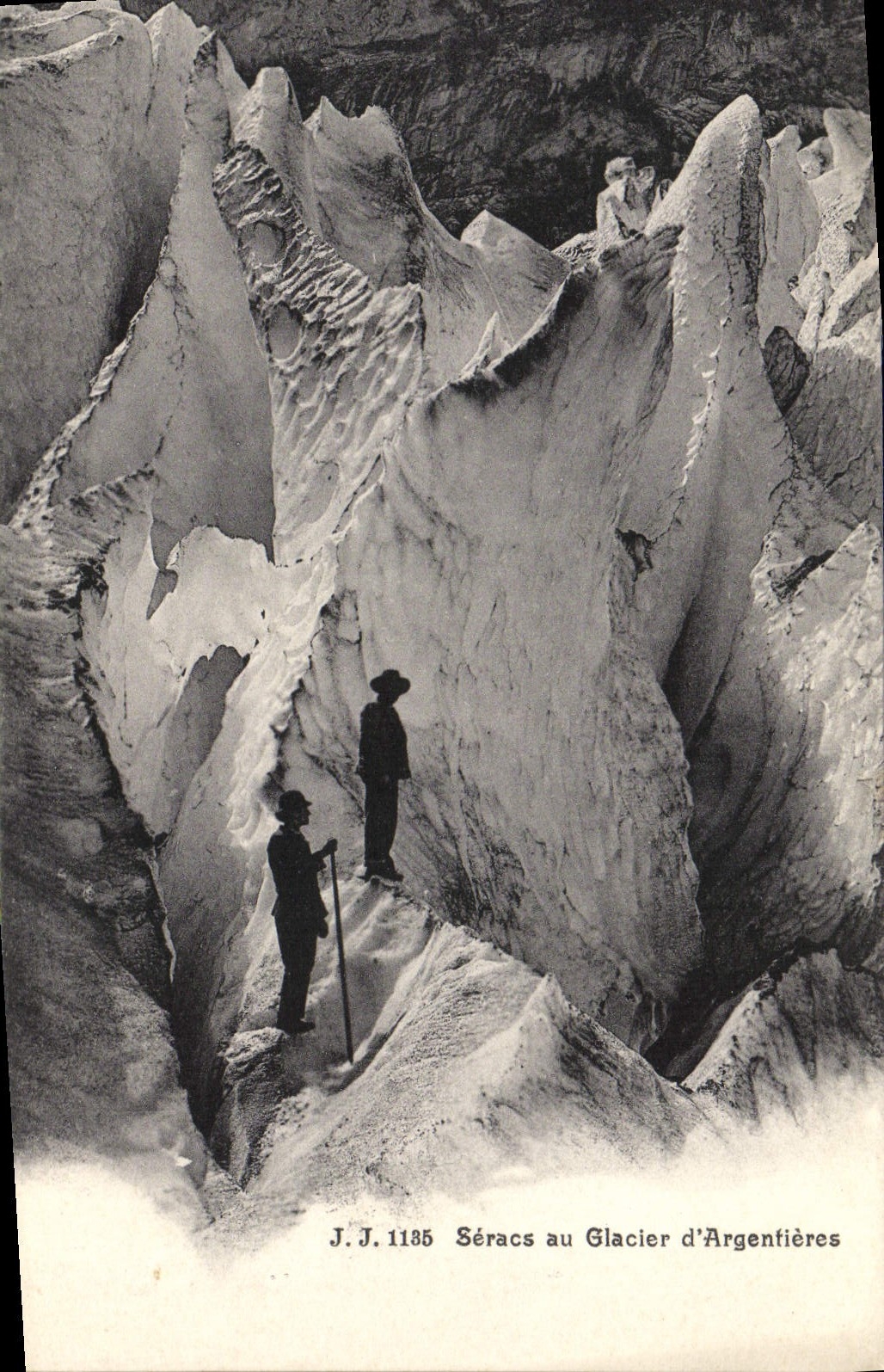 CPA Seracs Au Glacier D'Argenfieres Alpinisme