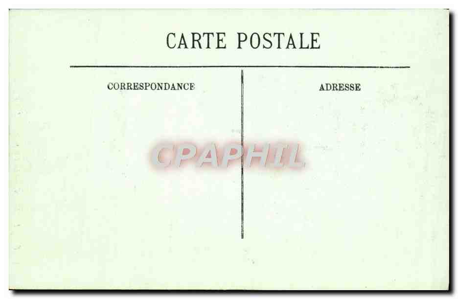 CPA Usse Le Chateau La Chapelle Detail Du Portail — Rückseite