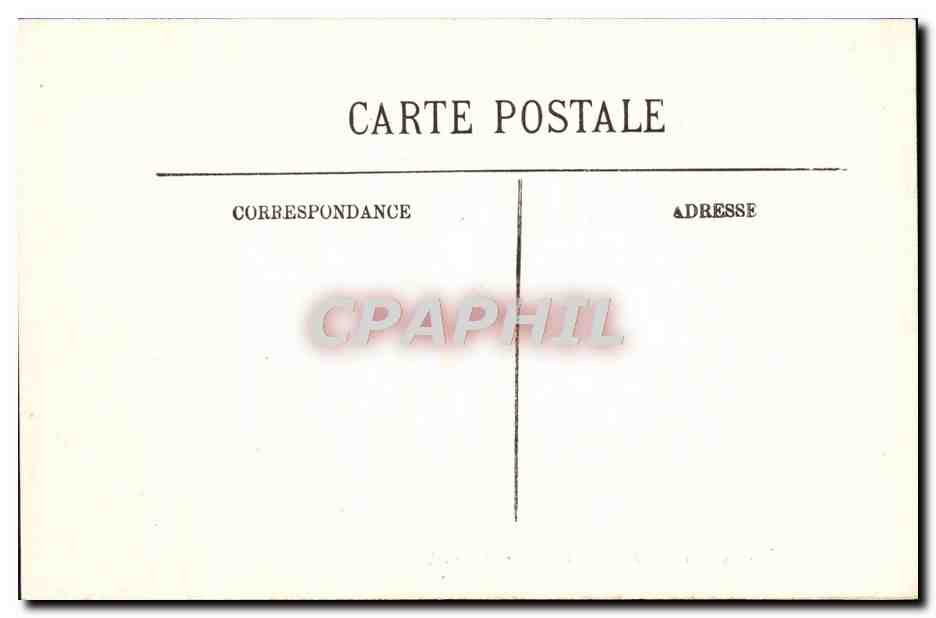 CPA Usse Le Chateau et le parc Vue generale — Rückseite