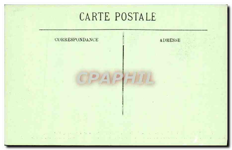 CPA Azay Le Rideau Le Chateau National — Verso