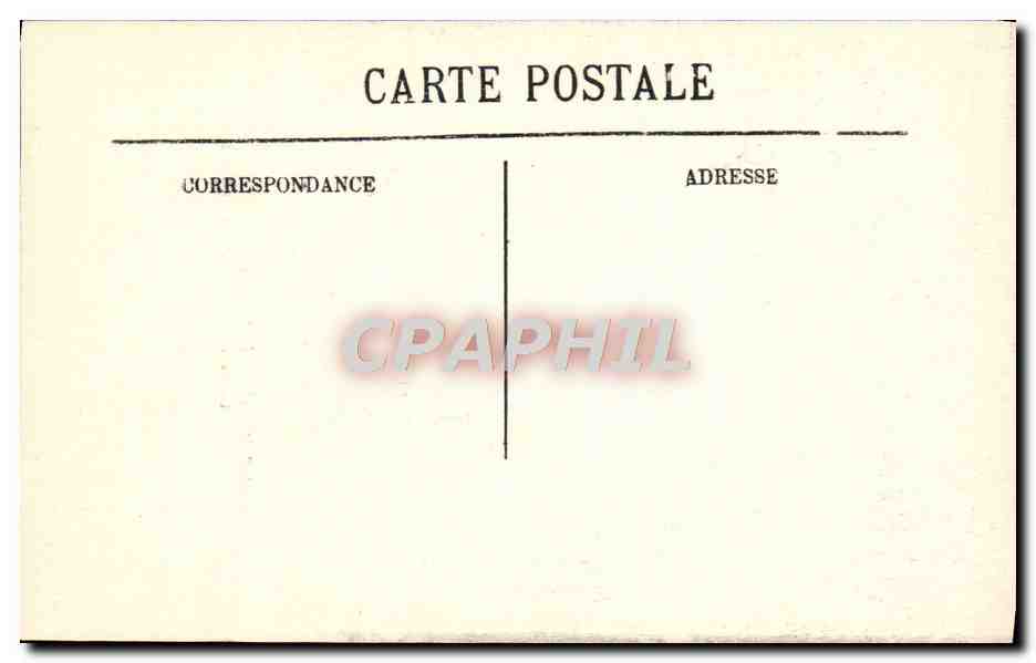 CPA Azay Le Rideau Le Chateau Gabrielle d'Estrees et ses enfants — Rückseite