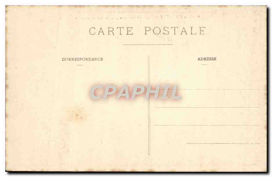 CPA Azay Le Rideau Le Chateau — Verso